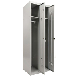 Шкаф для раздевалок ПРАКТИК усиленный ML 21-60 (ML-11-30 + ML-01-30)