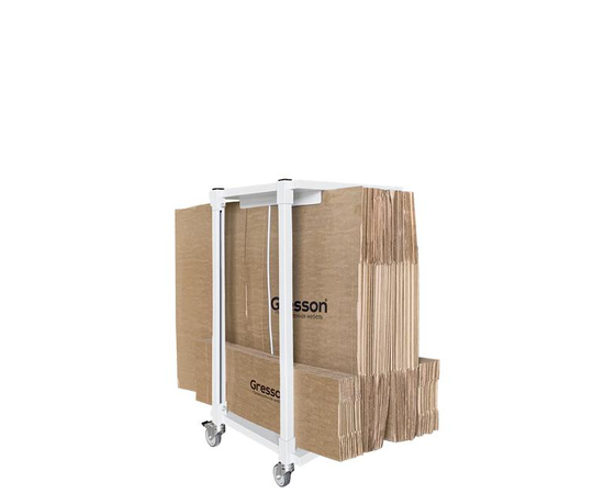 Стойка для картонных коробок СКМ (Артикул:СКМ), Ширина, мм: 600, Высота, мм: 1350, Глубина, мм: 500