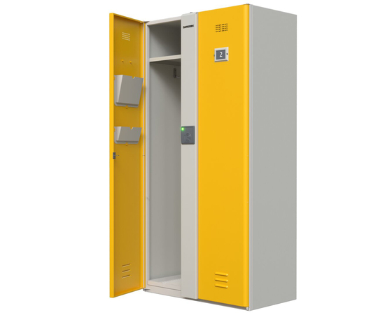Автоматический шкаф-локер CARDDEX SP-2E (Артикул:SP-2E), Серия: SP, Количество секций: 2, Бесконтактный считыватель: EM-Marin