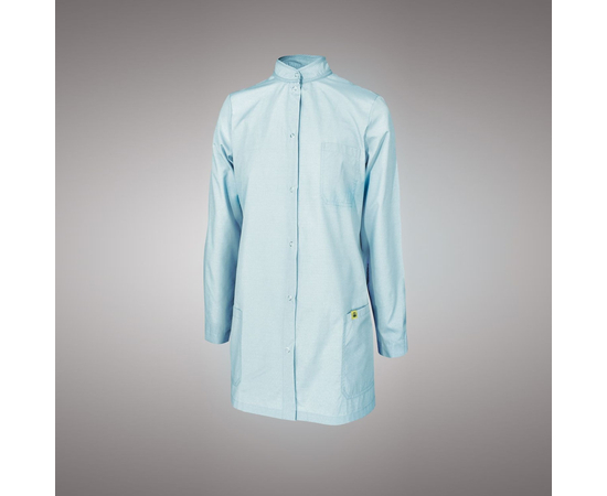 Куртка антистатическая женская прямая, воротник-стойка КПСК-Б.05 (Артикул:КПСК-Б.05)