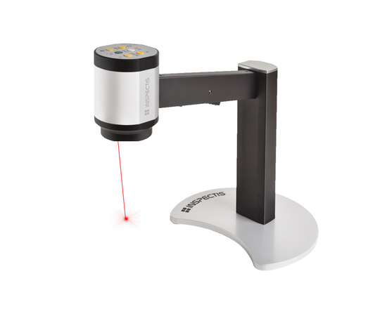 Видеомикроскоп INSPECTIS C12-E-L (720p HD,зум 12x,РД 240мм,HDMI,штатив с подсветкой,ESD,лазерный указатель) (Артикул:HD-010-E-L), Исполнение: антистатическое (ESD), Комплект: Камера, штатив с подсветкой, лазерный указатель