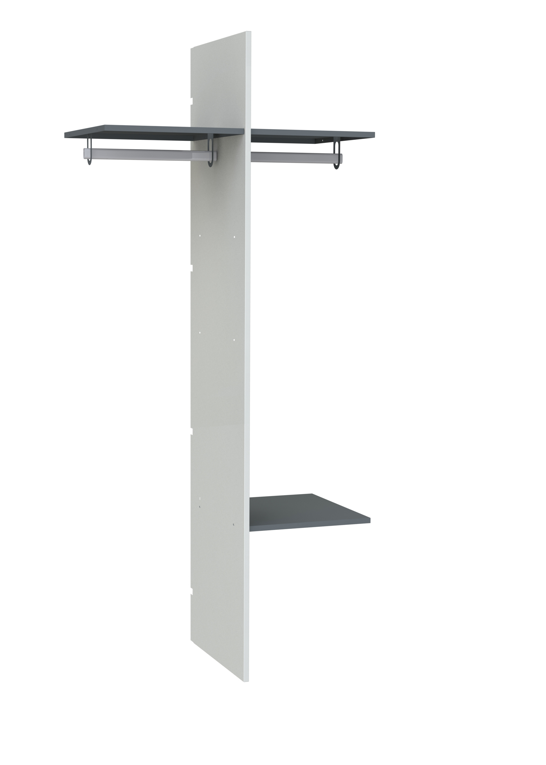 КГ048842 Шкаф SMART гардеробный 1850x800x500 мм