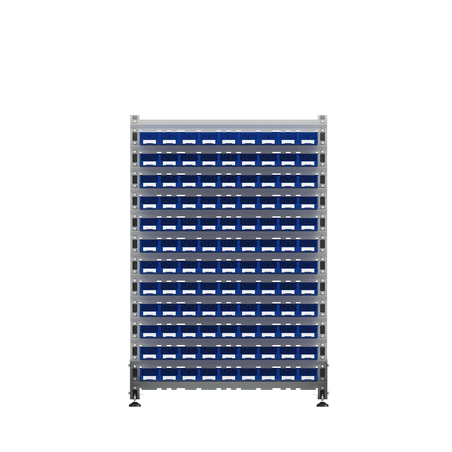 Стеллаж для пластиковых лотков SORTEX односторонний 1500x1000x450.01 ER-00024051