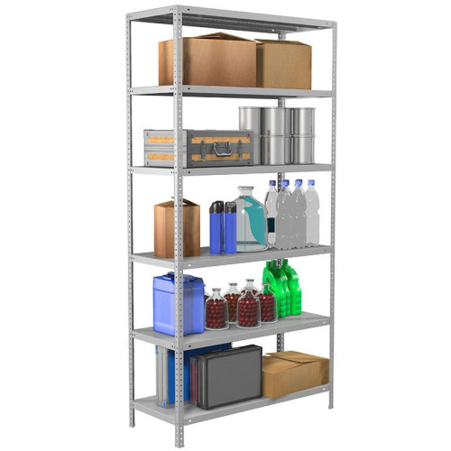 Стеллаж металлический MS Standart 220/100x40/6 (6 полок) в Санкт-Петербурге