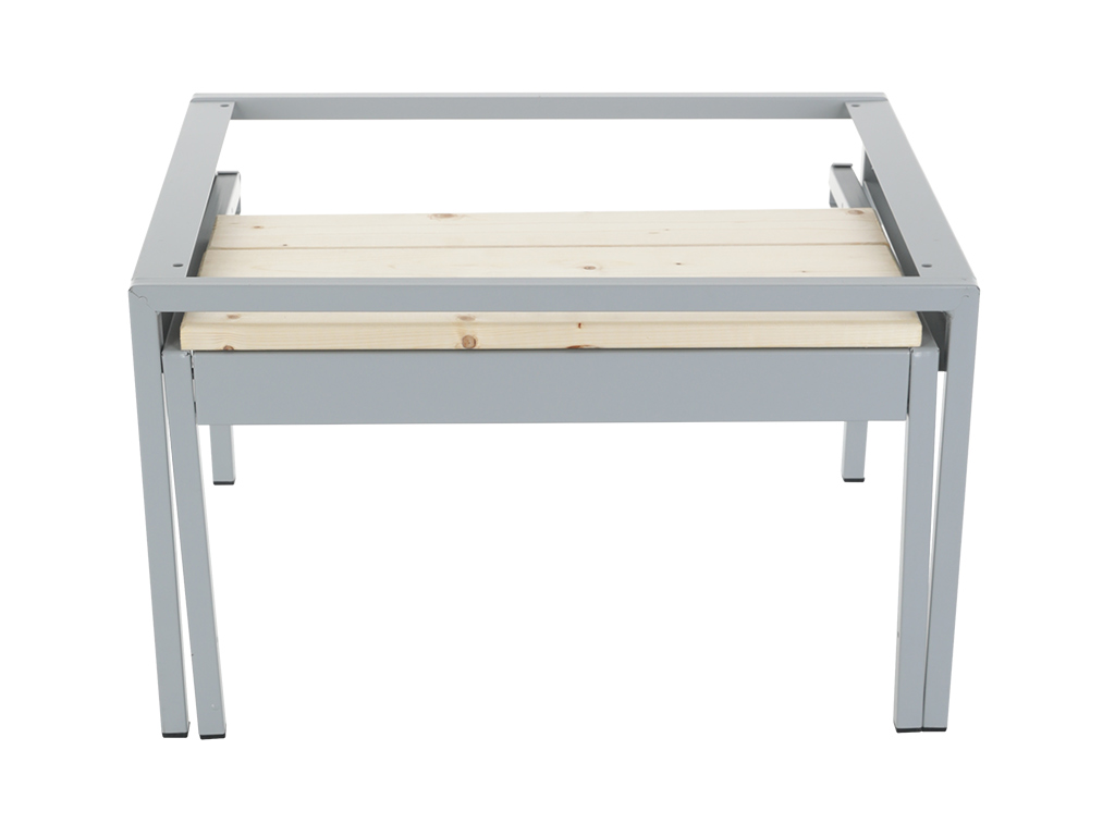 Подставка с выдвижной скамьей LS-21-60 ВСК 360x600x770 мм
