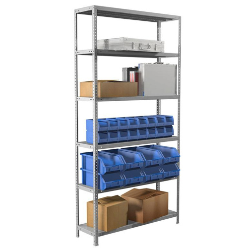 Стеллаж металлический MS Standart 220/100x30/6 в Санкт-Петербурге