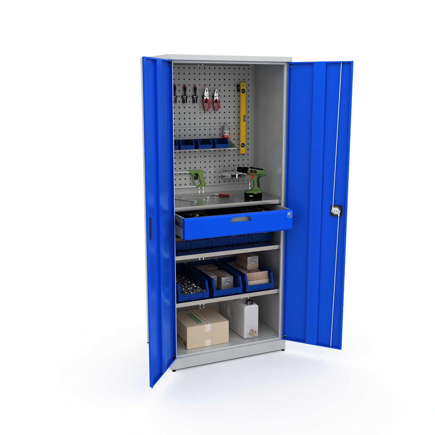 ER-00037065 Шкаф для инструментов ERGO XM 04 2000x850x550 мм