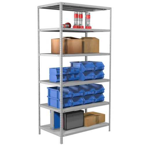 Стеллаж металлический MS Standart 200/100x60/6 в Санкт-Петербурге