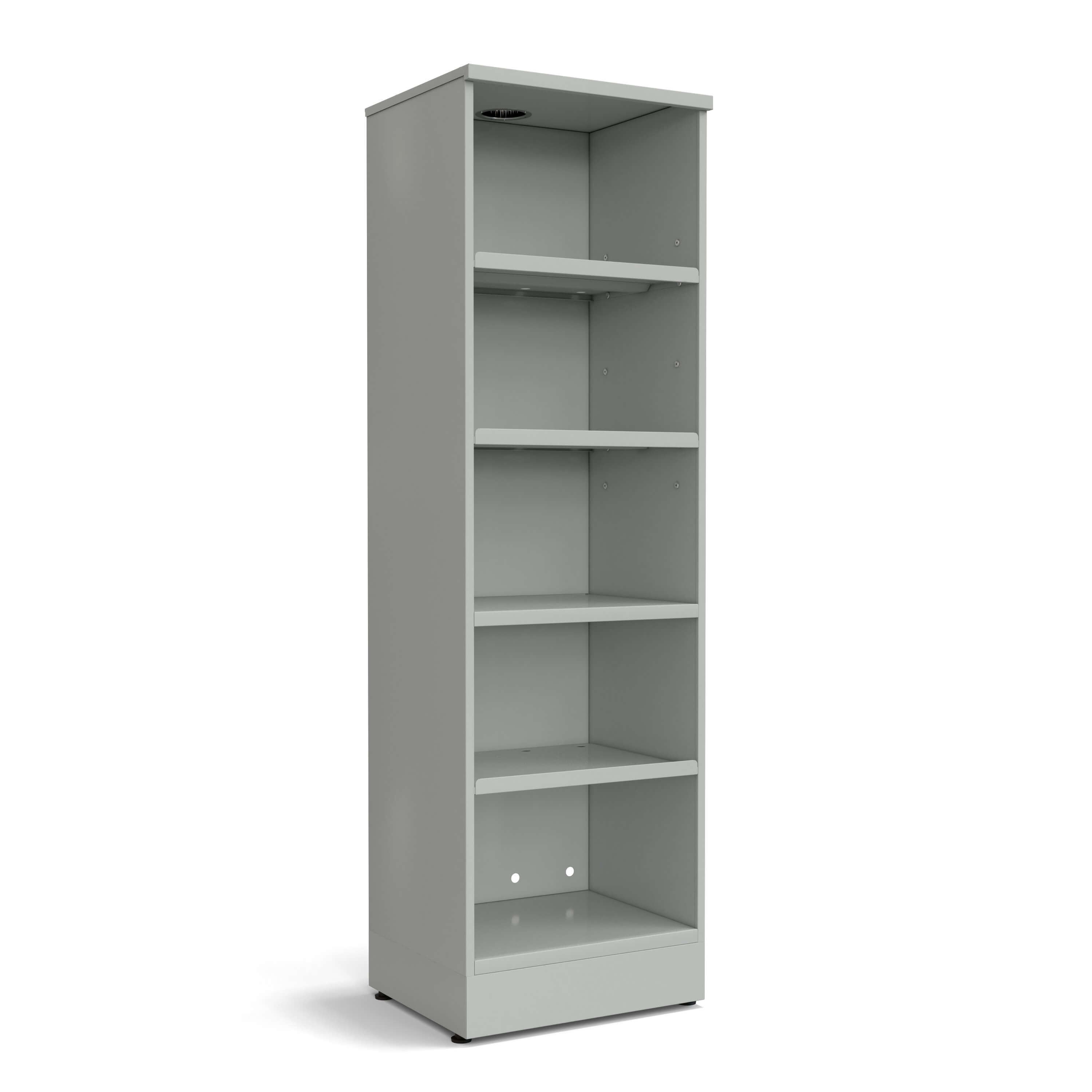 77.0517.00.10.00 Шкаф для реактивов 600х500х2000 мм серый