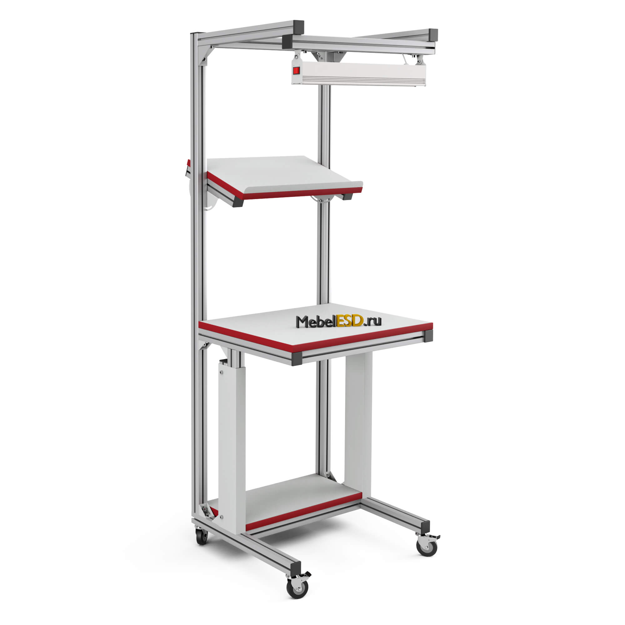 Стойка подкатная компьютерная СПК-КП