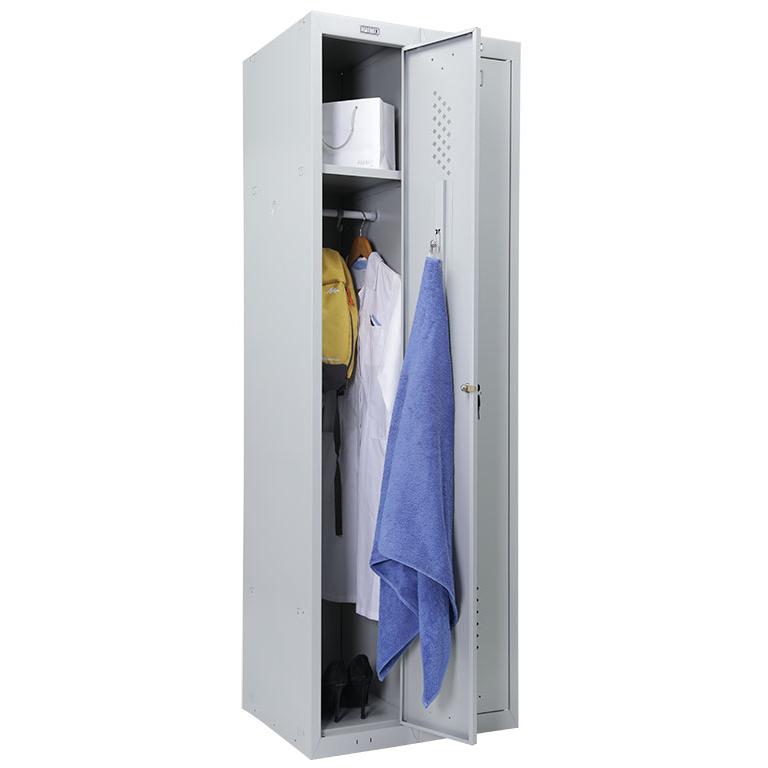 ML 21-60 (ML-11-30 + ML-01-30) Шкаф для раздевалок ПРАКТИК усиленный 1830x600x500 мм