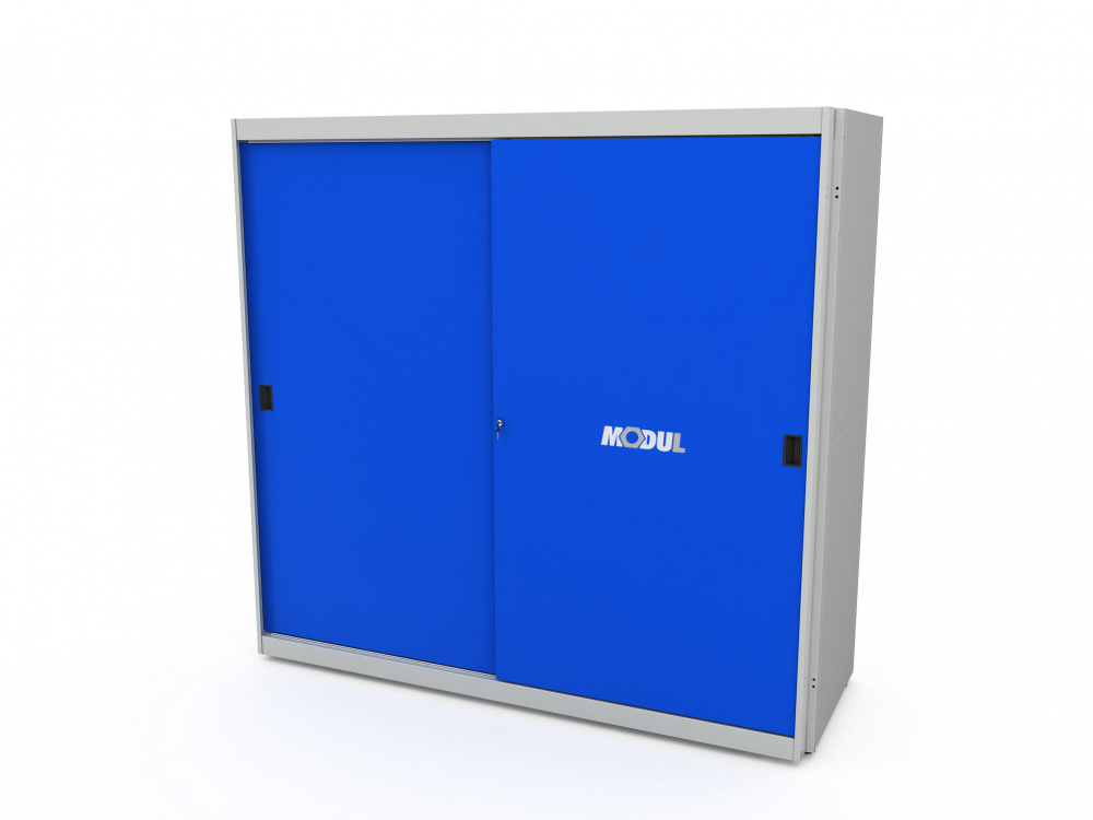Корпус шкафа для инструментов MODUL XXL с раздвижными дверями сплошными