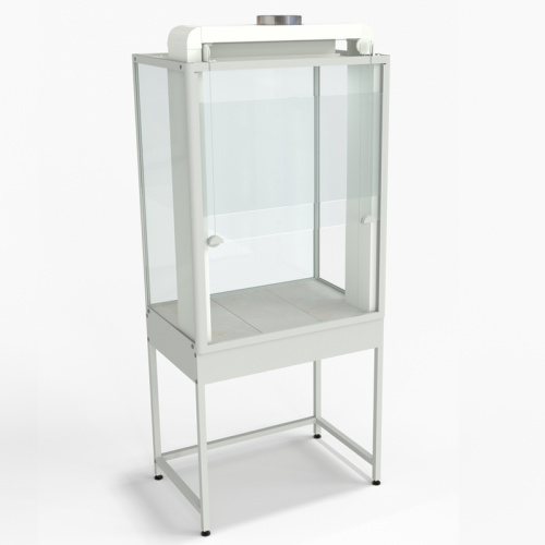 56.0567.00.03 Шкаф демонстрационный напольный 950х650х2245, раб. поверхность - КЕРАМИКА