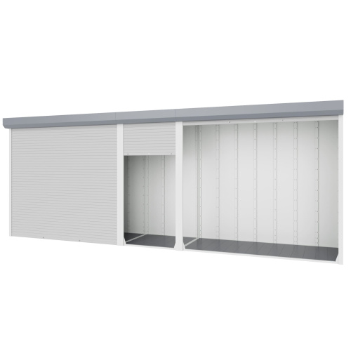 Шкаф роллетный RCAB STG 1500х4650х900 (три рольставни шириной 1550мм)