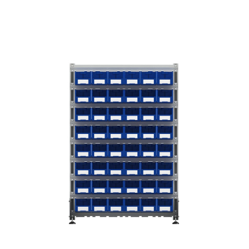 Стеллаж для пластиковых лотков SORTEX односторонний 1500x1000x450.02 ER-00024066
