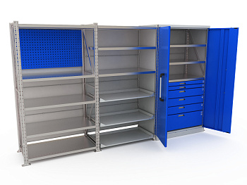 Система хранения инструментов MODUL XL 3x2000 №5 2000x3325x650 мм ER-00033412