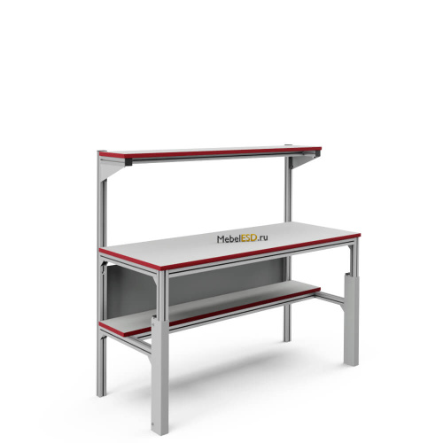 СПН-1200КП Стол промышленный из конструкционного профиля 1200х700 мм