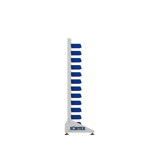 Стеллаж для пластиковых лотков SORTEX односторонний 1500x1000x450.01 ER-00024051