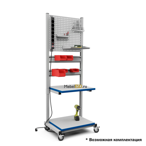 Возможная комплектация стойки СПУ