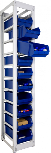 ER-00011163 Стеллаж контейнерный СТК-20.045.05.10 1965x285x450 мм
